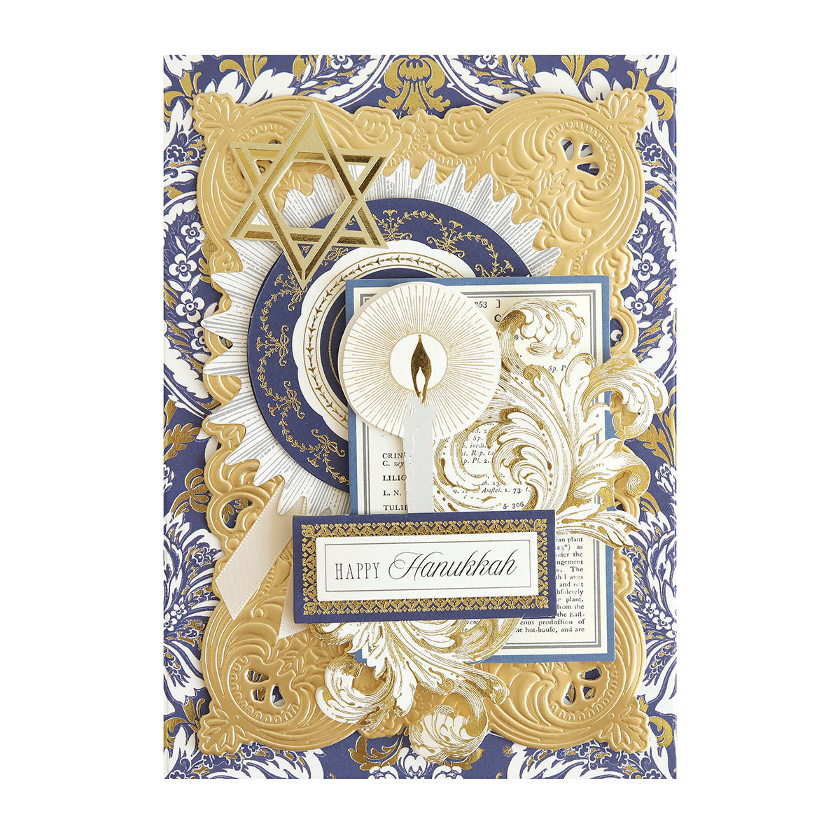 Hanukkah Card Toppers and Sentiments