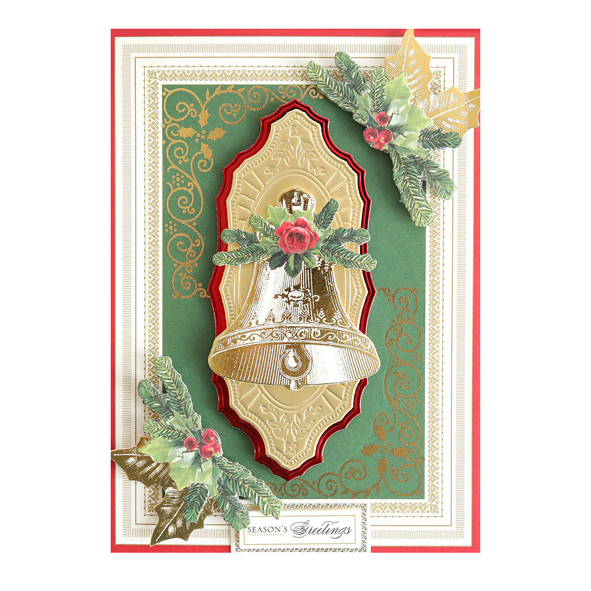Holiday Foil Rub On Transfers