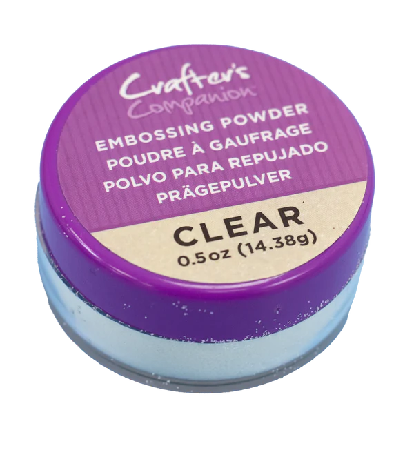 Crafters Companion Embossing Powder - Clear 0.5 oz