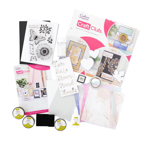 Crafter's Companion Craft Club - Gilding