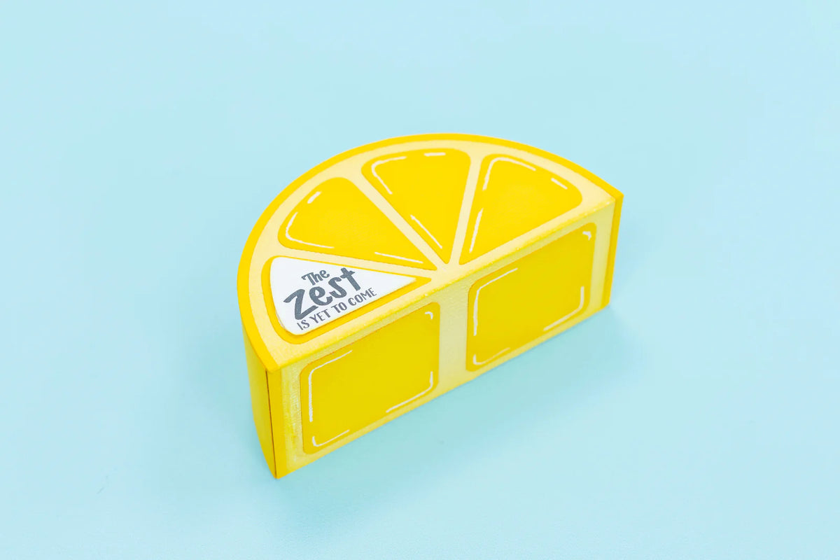 Crafter’s Companion Stamp, Die and Template - Live your Zest Life