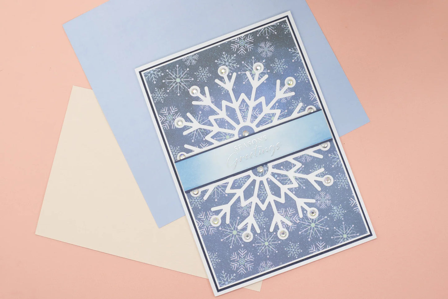 Crafters Companion Vellum Washi Rolls - Christmas Silver Sentiments