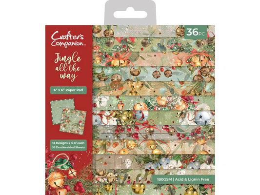 Jingle All The Way Paper Pad - 6" x 6"