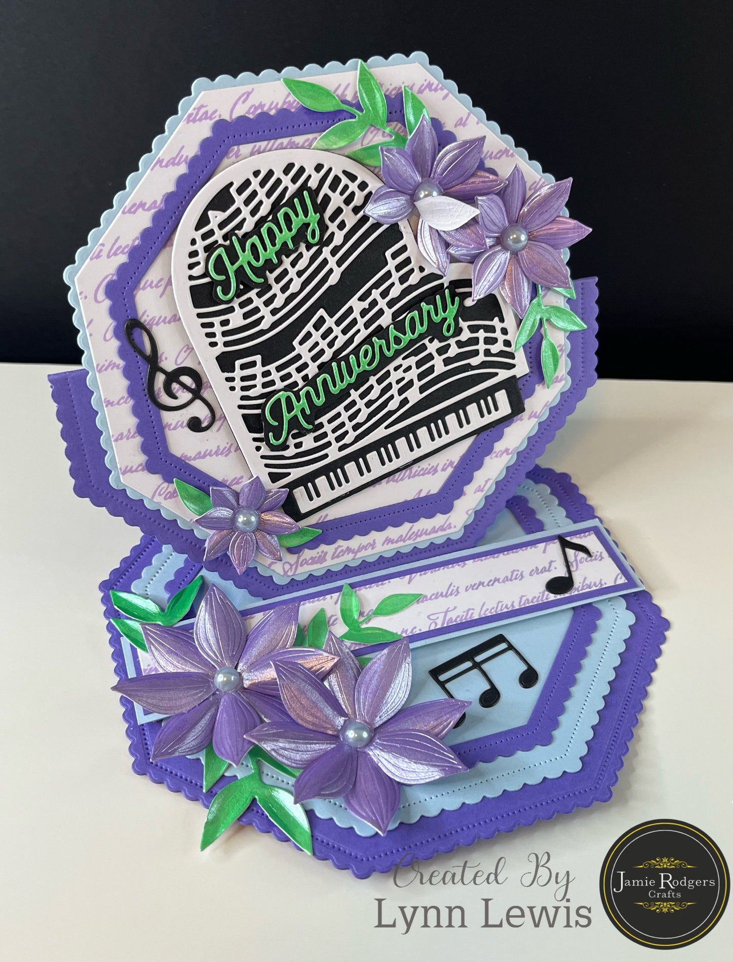 Jamie Rodgers Crafts Scallop Edge and Pierced Octagons Die Set