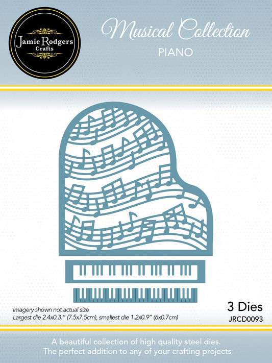 Jamie Rodgers Crafts Piano Die Set