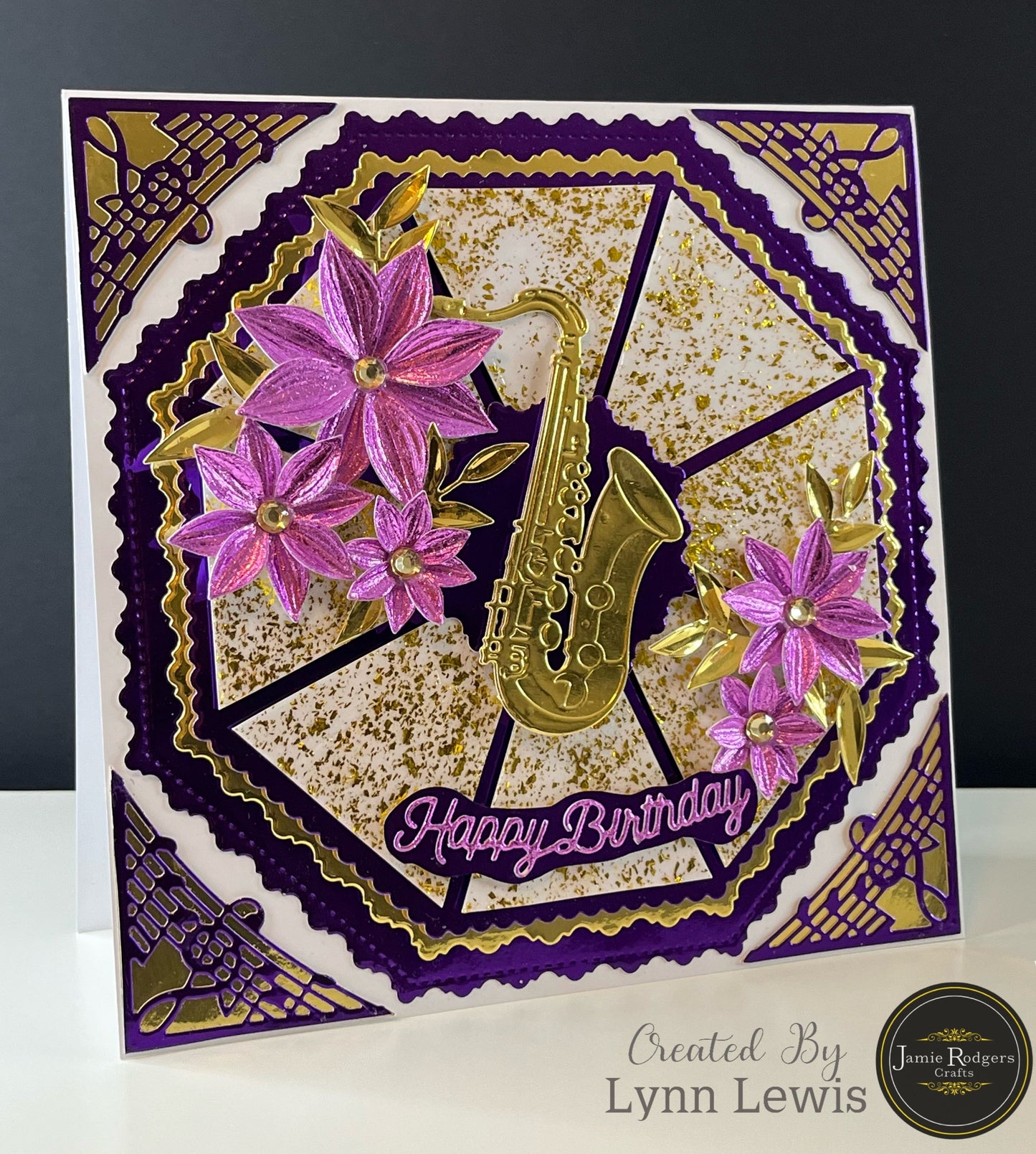 Jamie Rodgers Crafts Saxophone Die Set