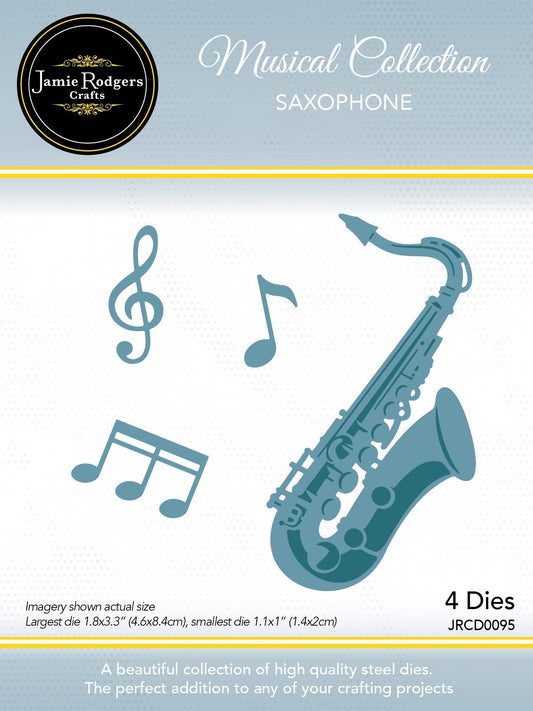 Jamie Rodgers Crafts Saxophone Die Set