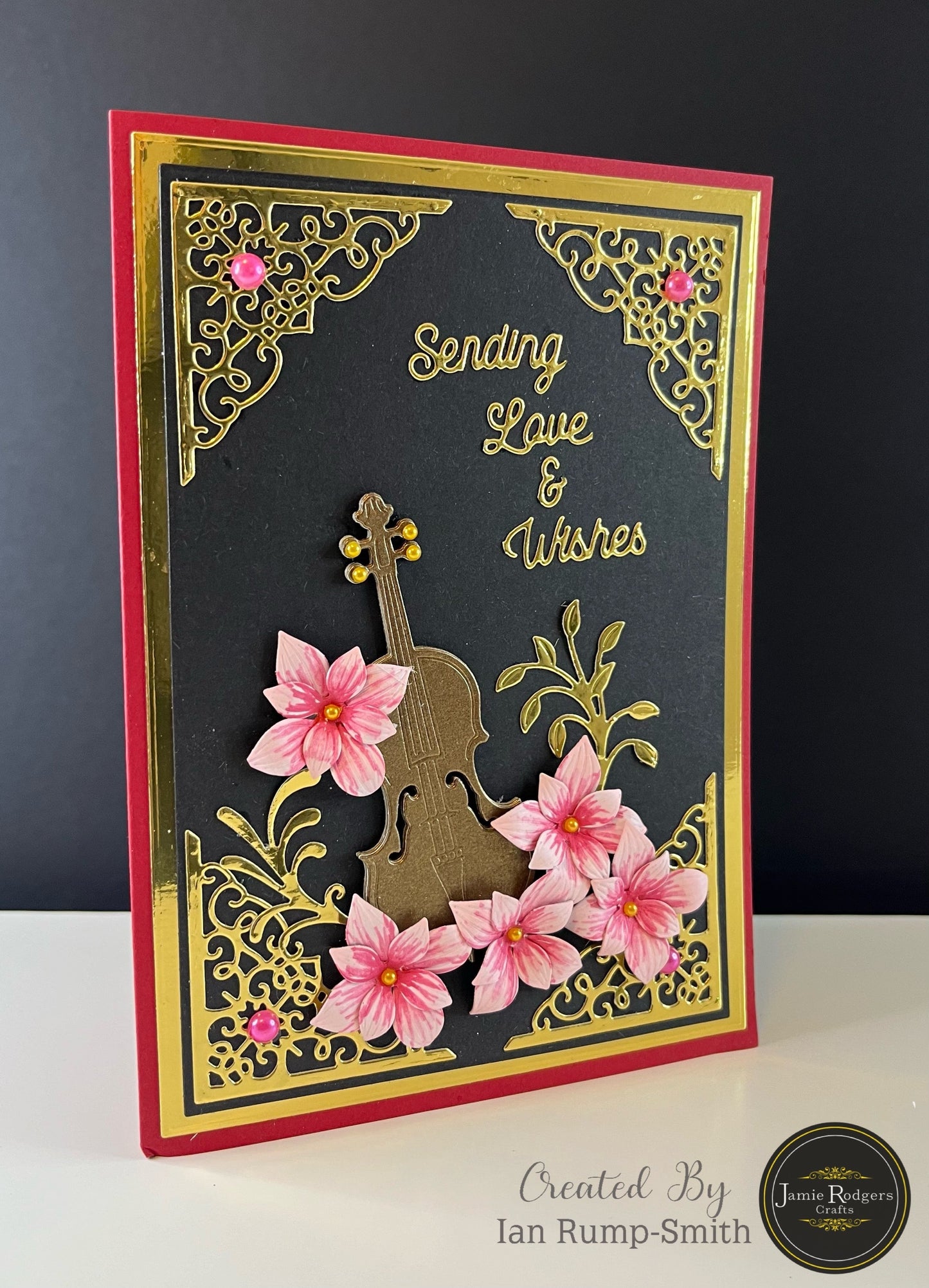 Jamie Rodgers Crafts Violin Die Set