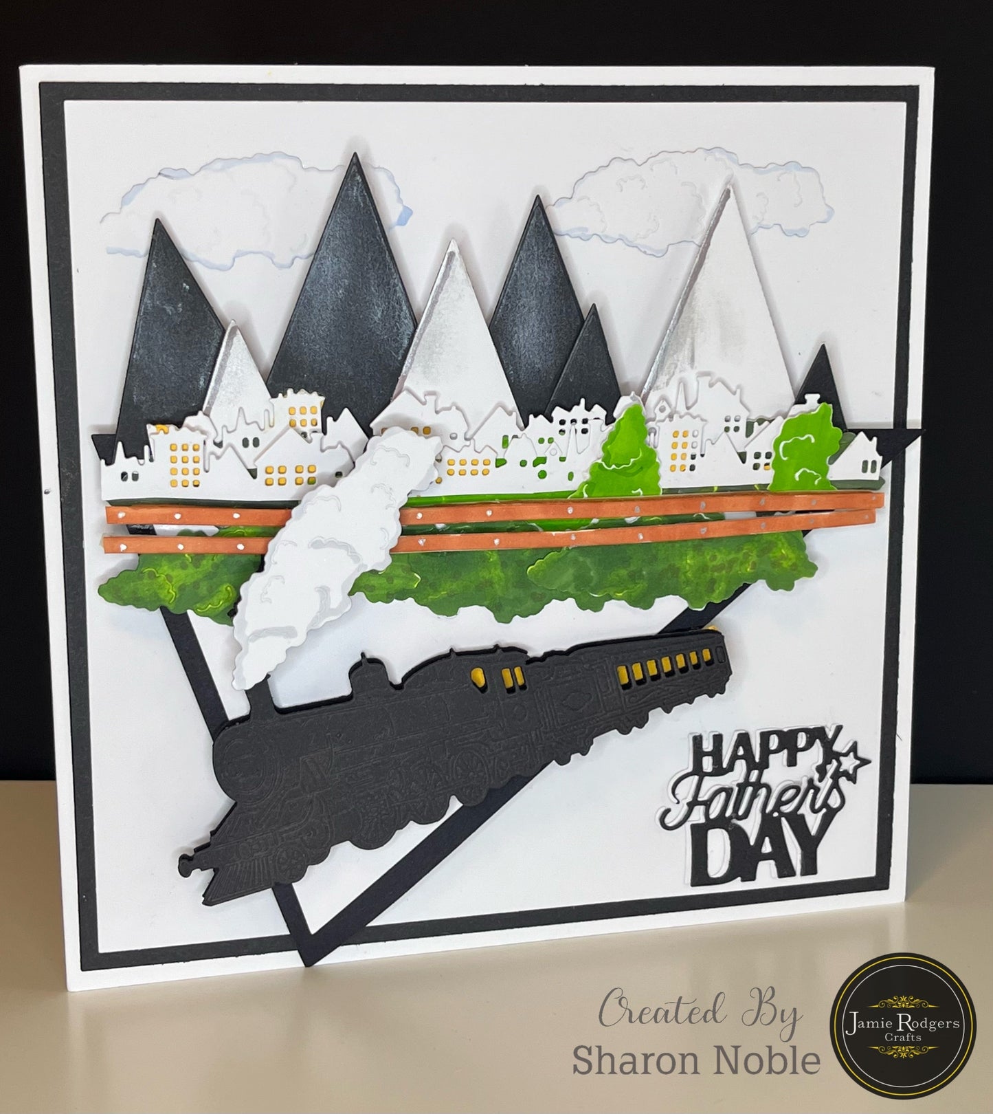 Jamie Rodgers Crafts Plain Isosceles Triangle Die Set