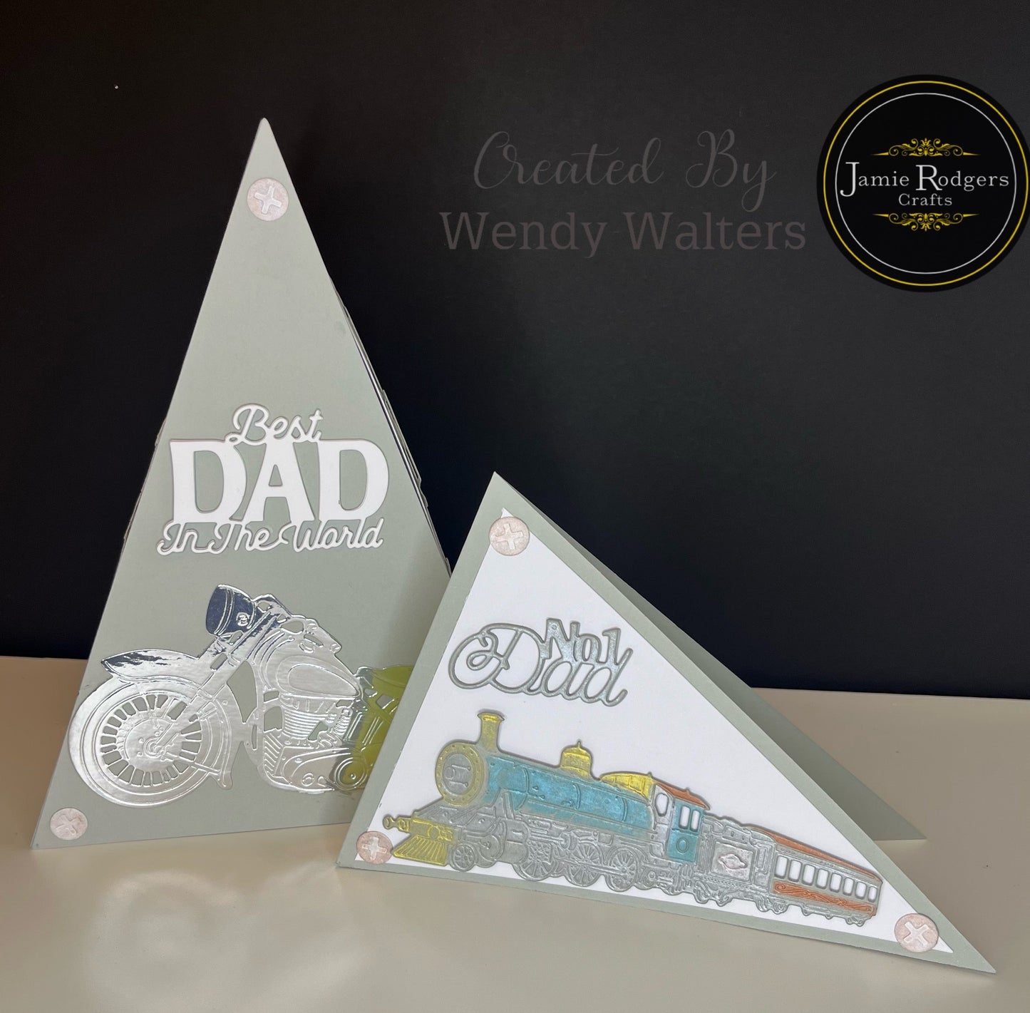 Jamie Rodgers Crafts Plain Isosceles Triangle Die Set