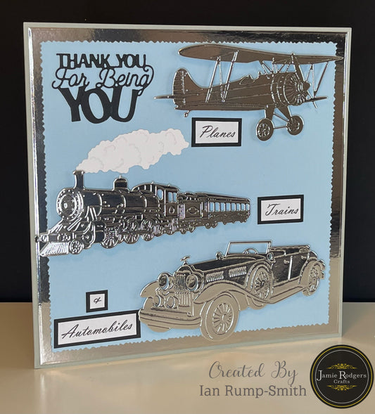 Jamie Rodgers Crafts Steam Train Die Set