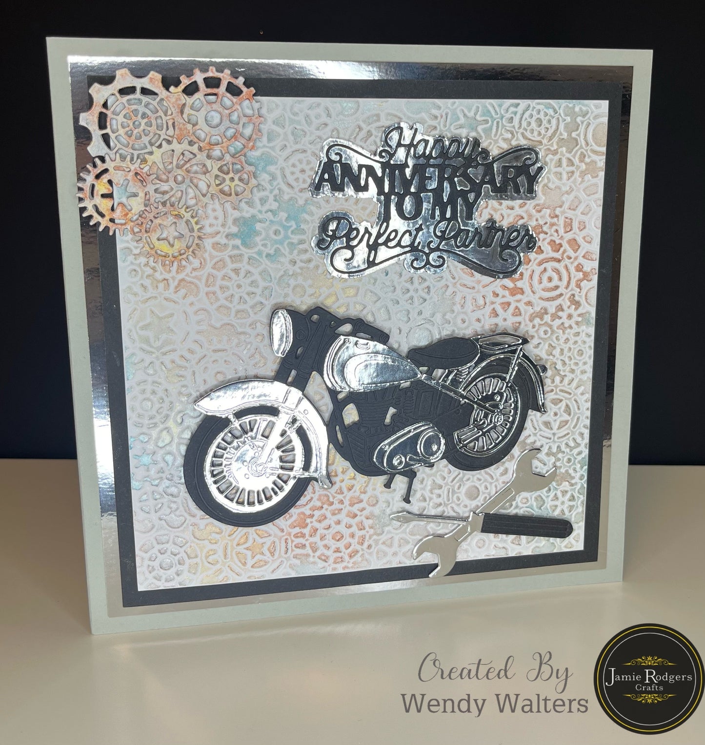 Jamie Rodgers Crafts Vintage Motorbike Die Set