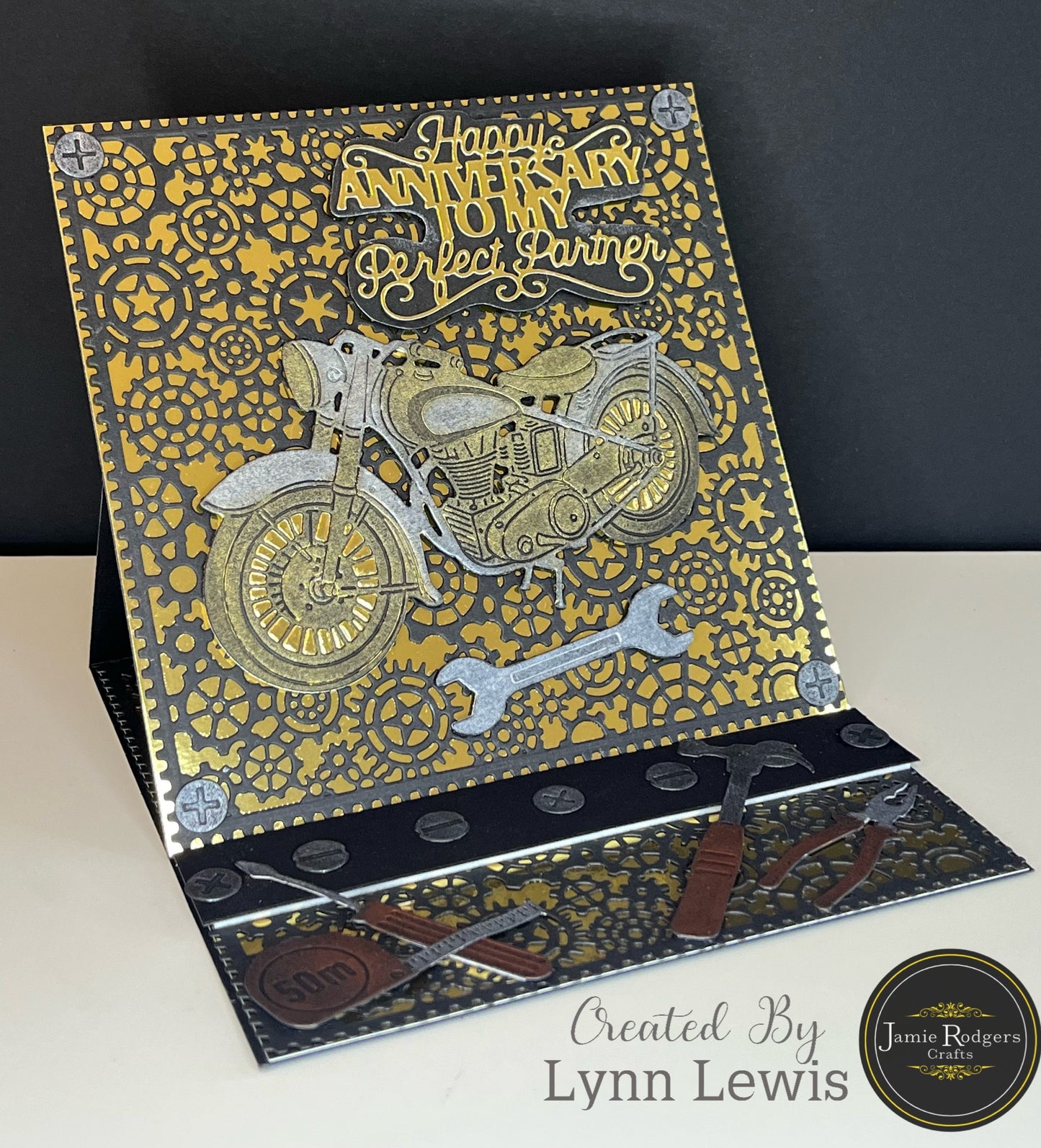 Jamie Rodgers Crafts Vintage Motorbike Die Set