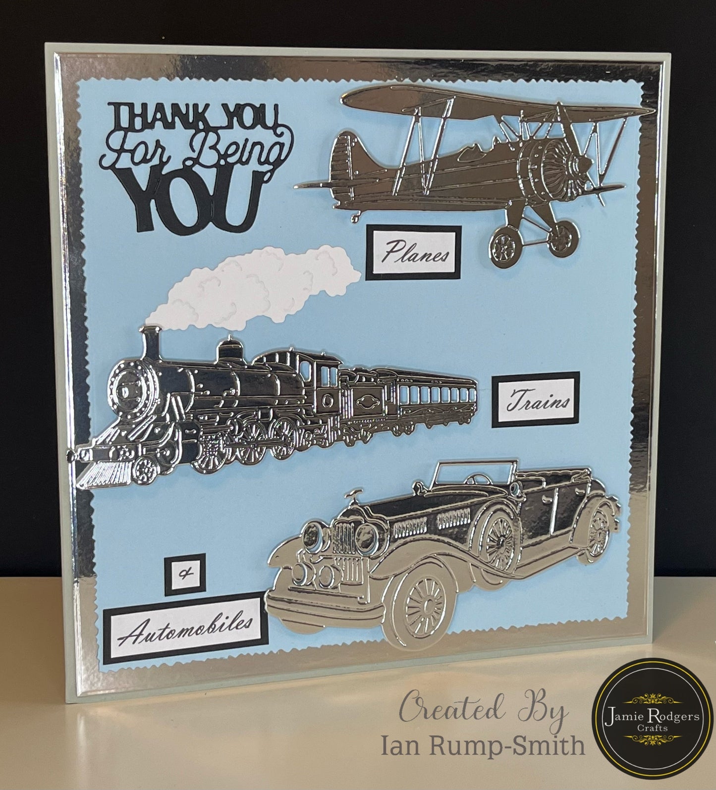 Jamie Rodgers Crafts Biplane Die Set