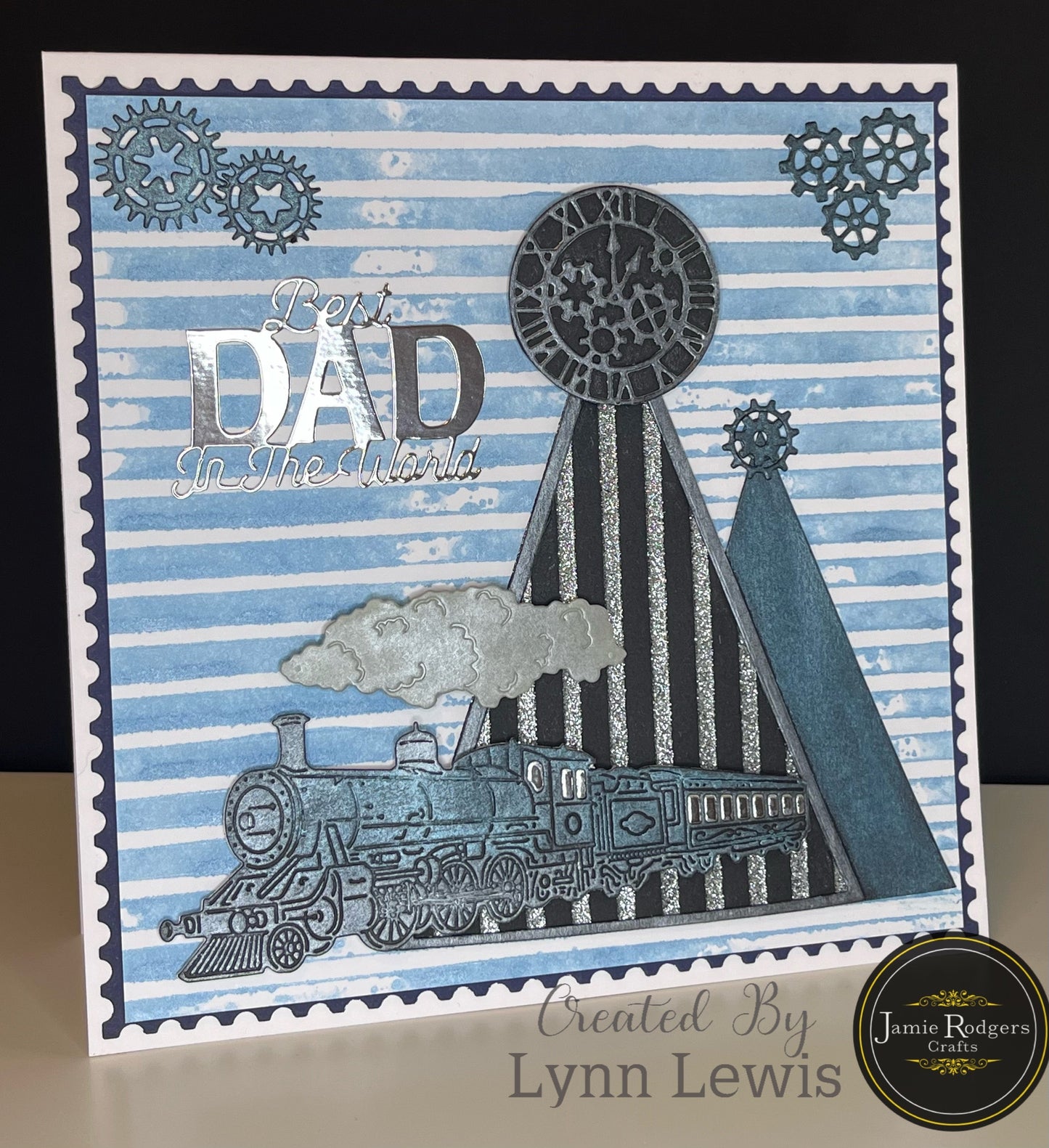 Jamie Rodgers Crafts Best Dad In The World Die Set