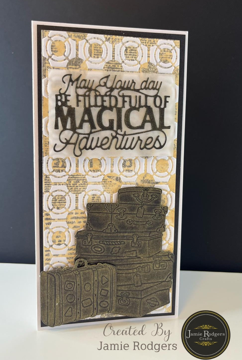 Jamie Rodgers Crafts May Your Day Be Filled Full of Magical Adventures Die Set