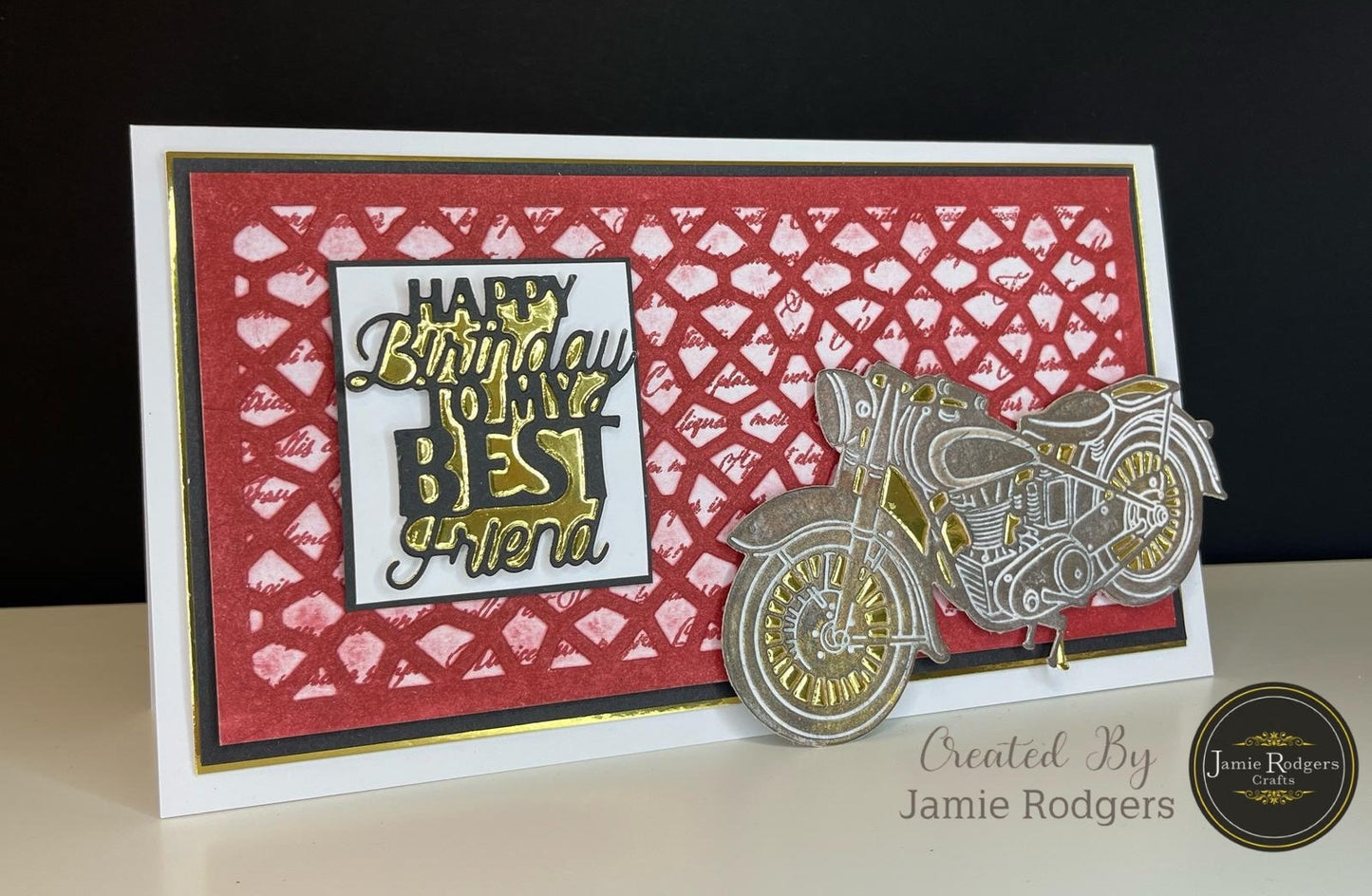 Jamie Rodgers Crafts Happy Birthday To My Best Friend Die Set