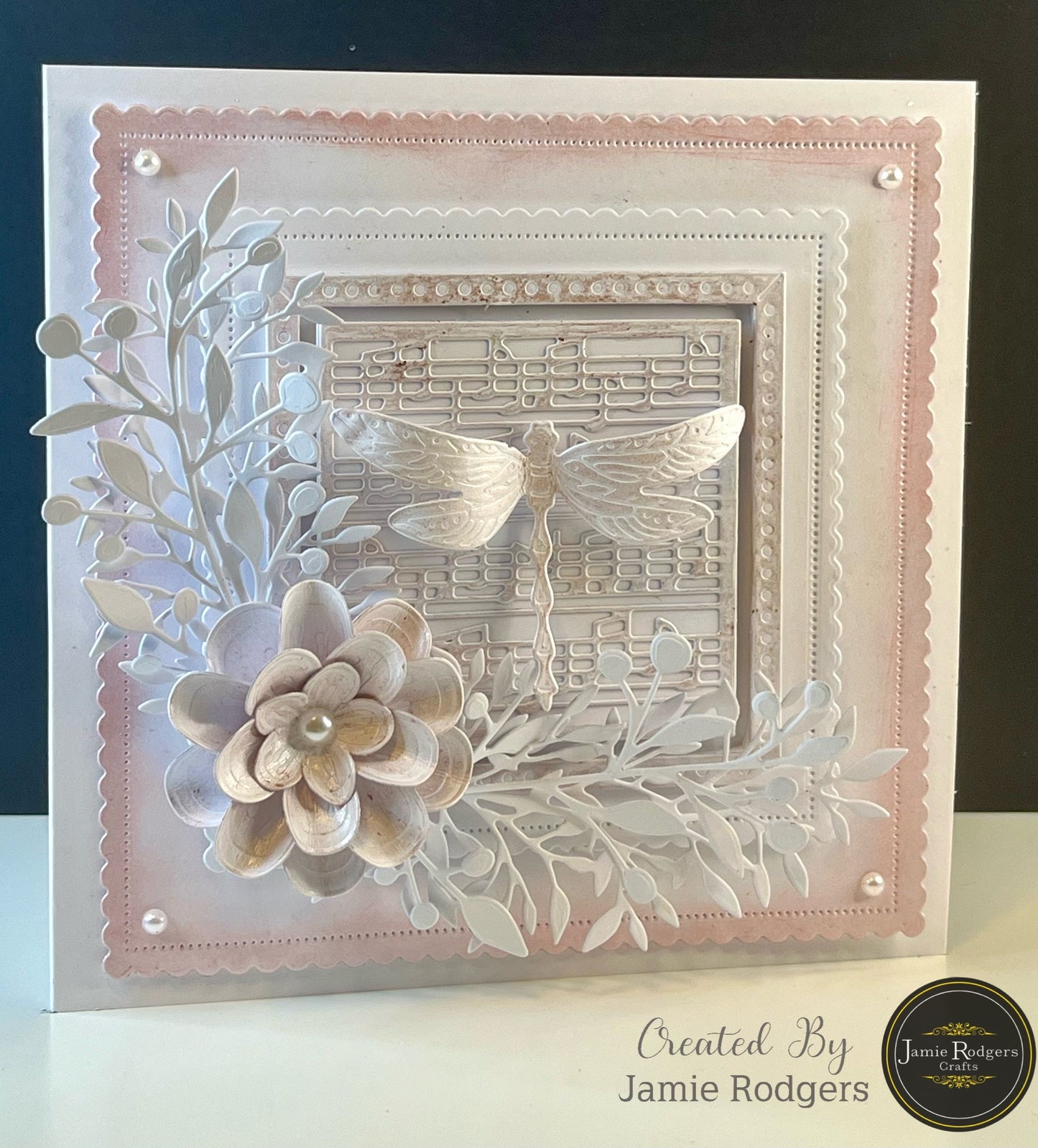 Jamie Rodgers Crafts Music Notes Square Tile Die Set