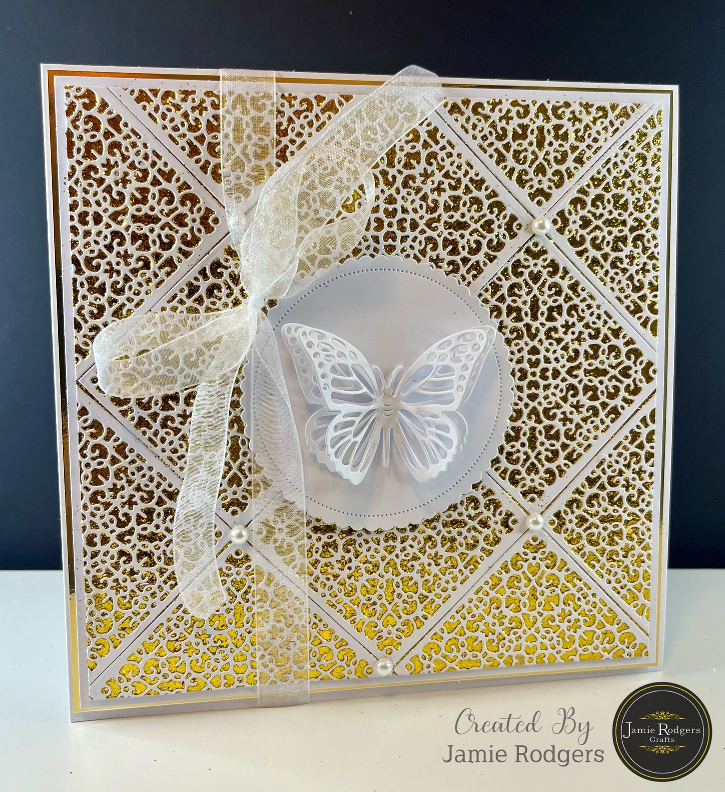 Jamie Rodgers Crafts Fretwork Square Tile Die Set