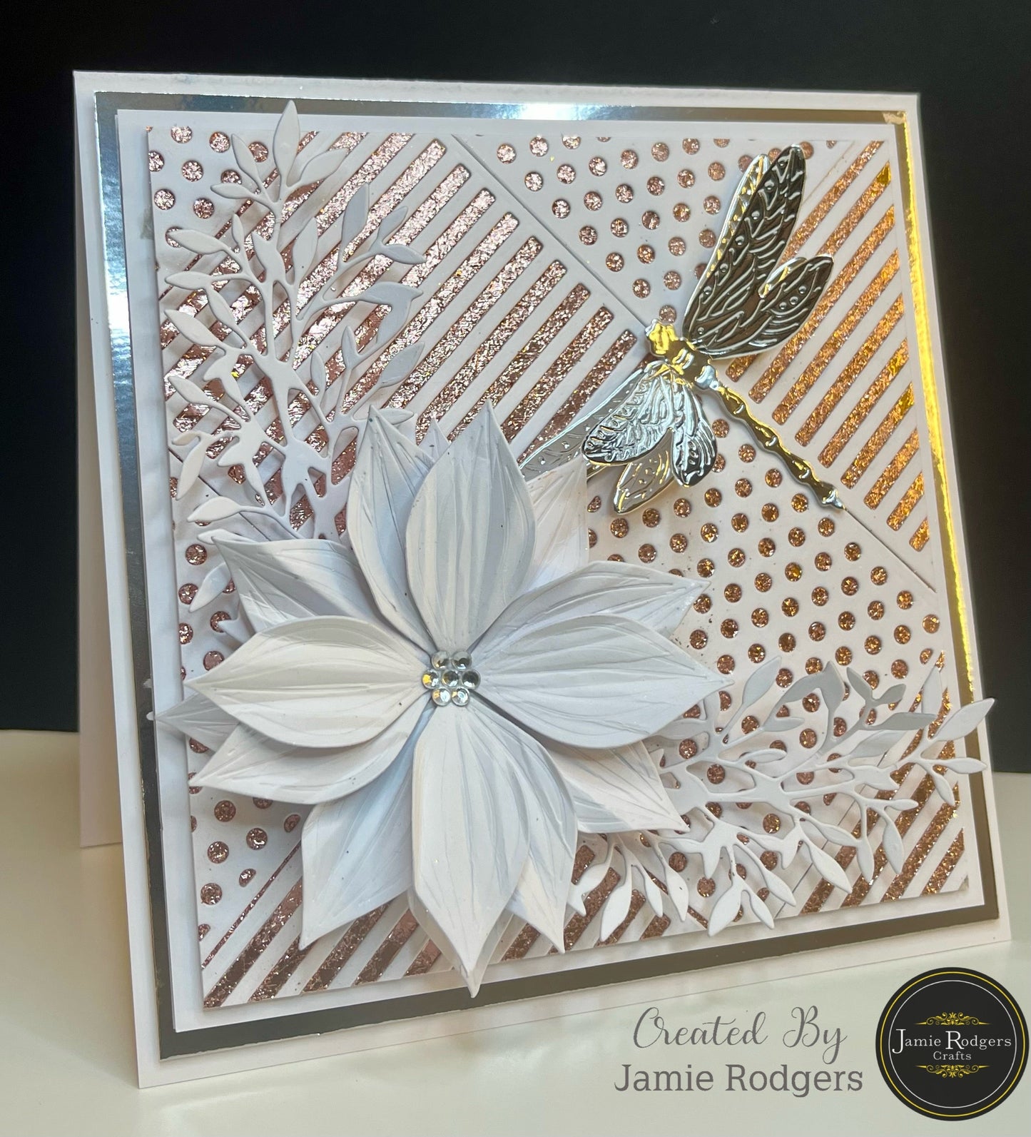 Jamie Rodgers Crafts Polka Dot Square Tile Die Set