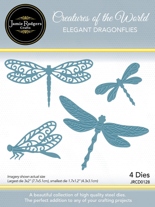 Jamie Rodgers Crafts Elegant Dragonflies Die Set