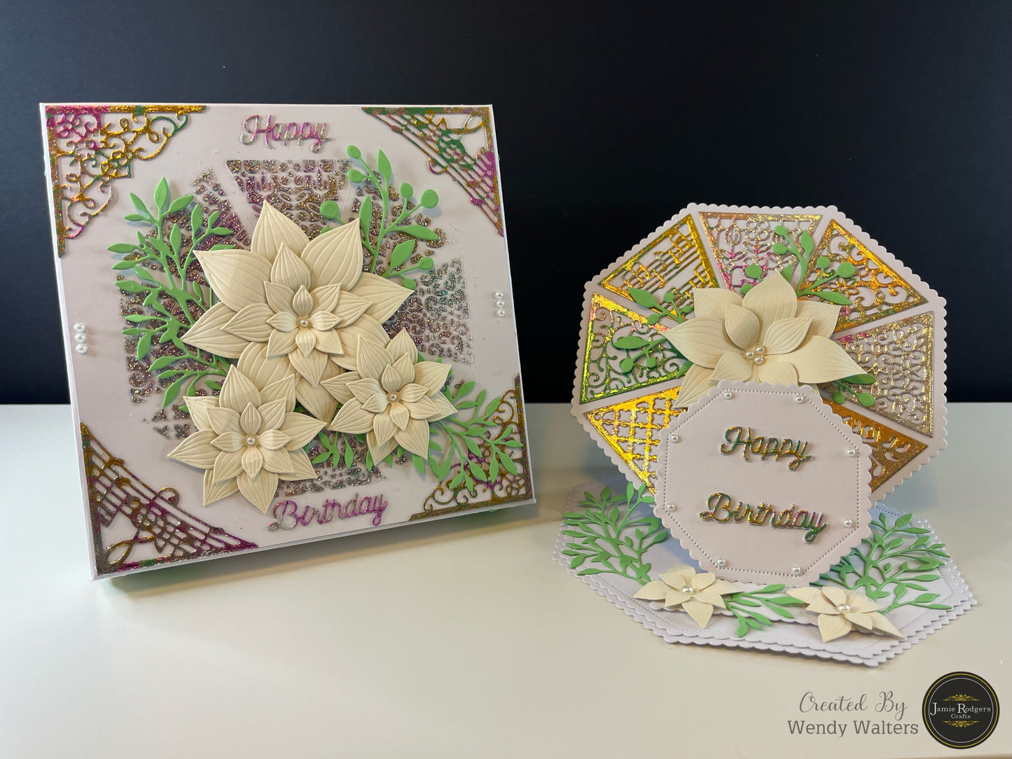 Jamie Rodgers Crafts Octagon Kaleidoscope Segments Stencil