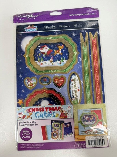 Hunkydory Jingle All the Way Luxury Topper Set