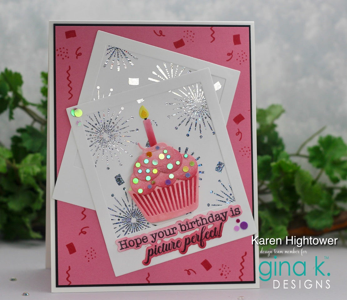 POLY-GLAZE Foiling Sheets- Birthday Sprinkles
