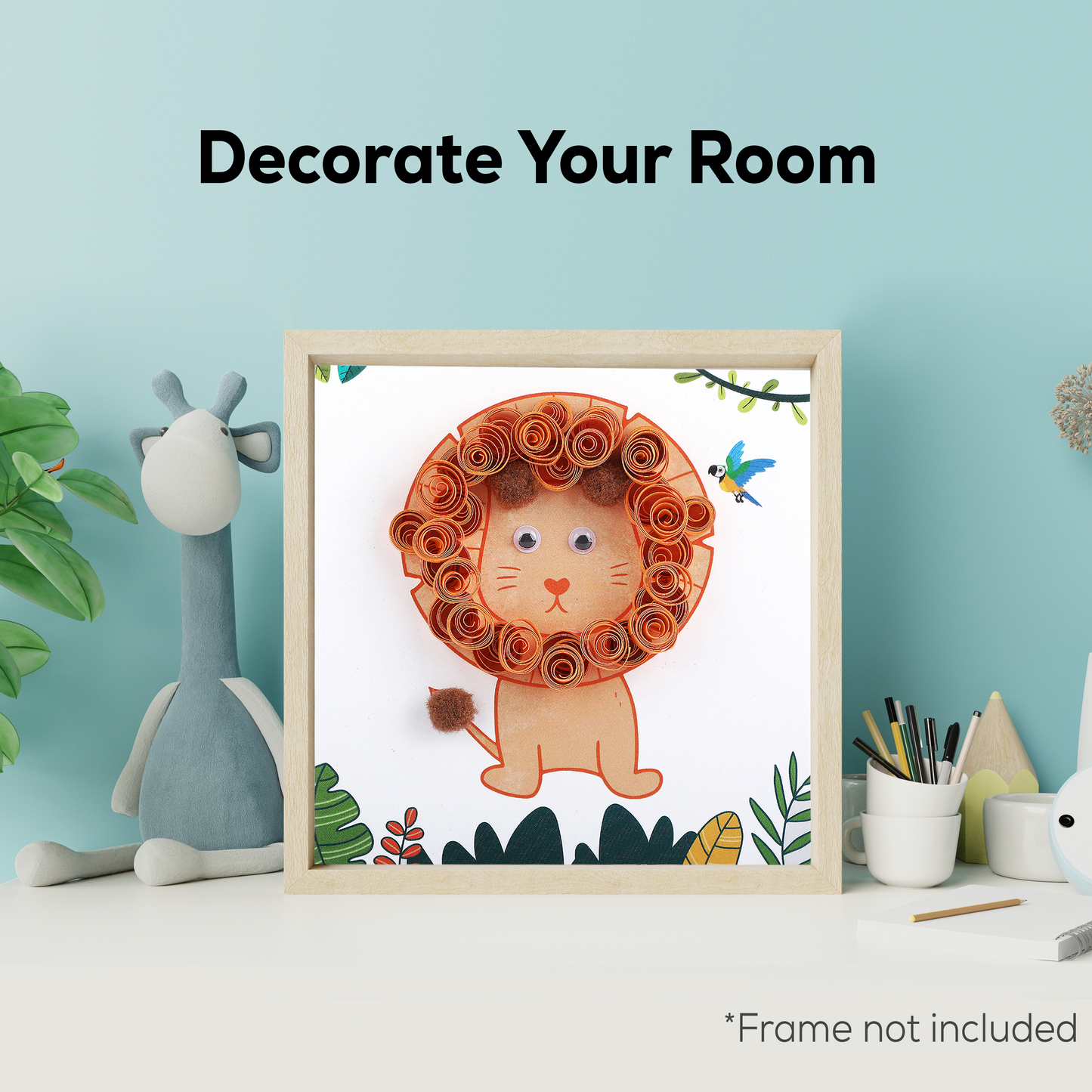 My Creative Camp Lion Quilling Kit