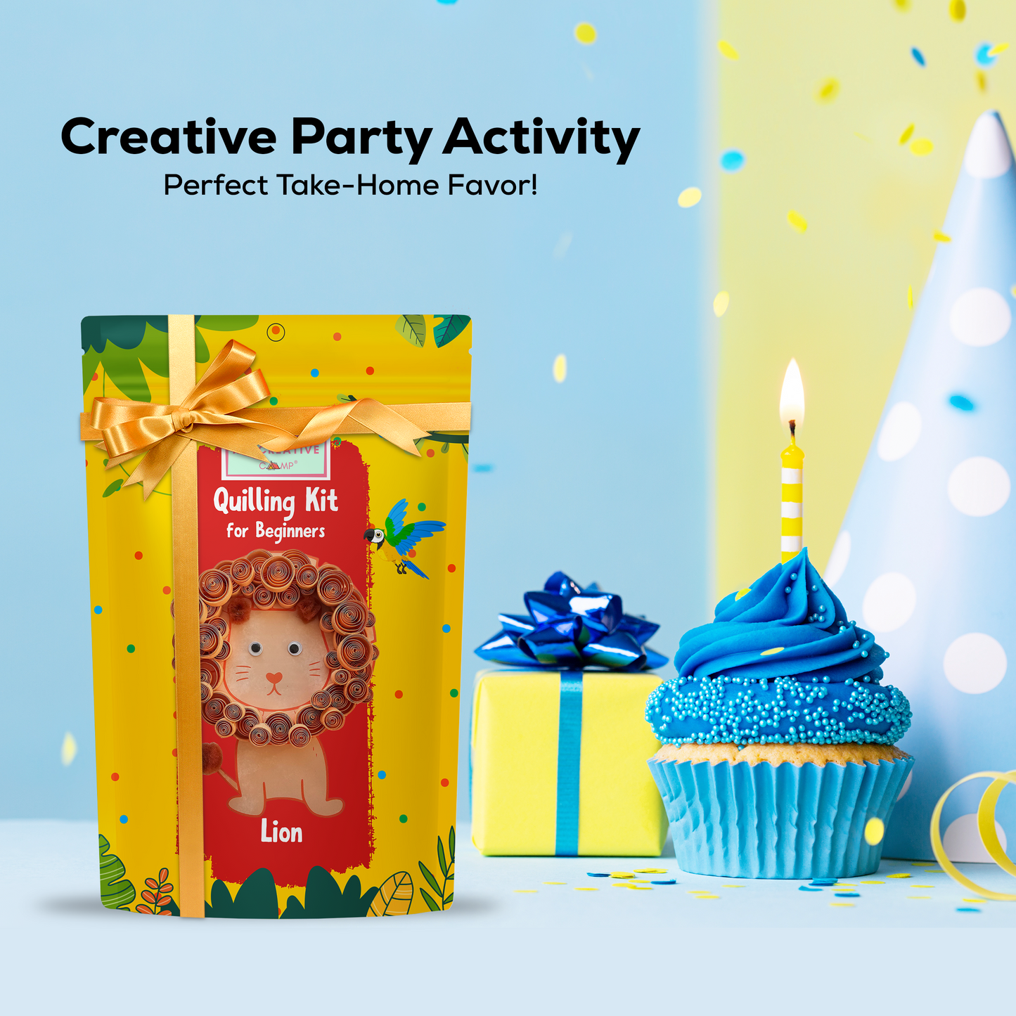 My Creative Camp Lion Quilling Kit