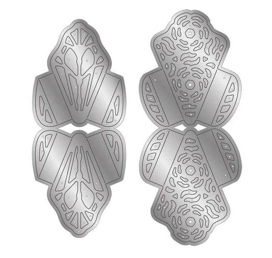 Crafter's Companion Kaleidoscope Origami Die - Flourishing Florals
