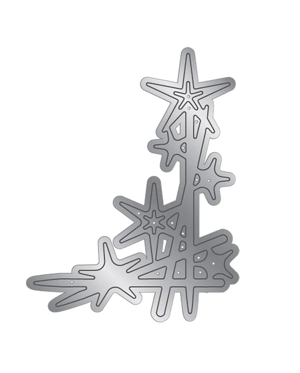 Gemini Scattered Corners & Borders Die - Dazzling Stars