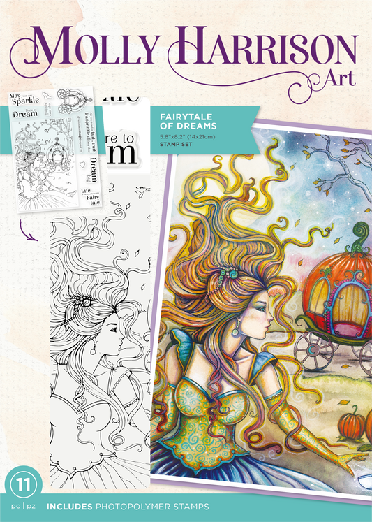 Molly Harrison Photopolymer Stamp - Fairytale of Dreams
