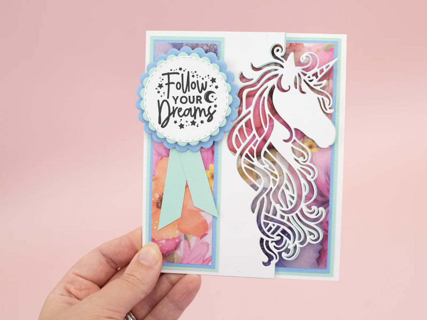 Majestic Unicorn Edge’able Metal Die - Embrace your Inner Unicorn