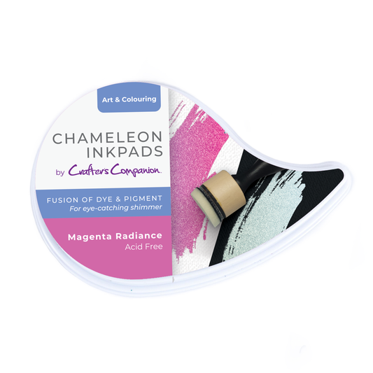 Crafter’s Companion - Chameleon Inkpad - Magenta Radiance 
