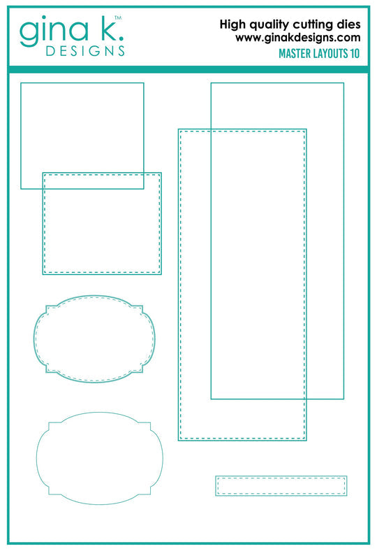 Gina K. Designs DIE- Master Layouts 10