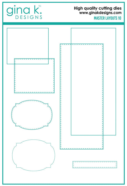 Gina K. Designs DIE- Master Layouts 10