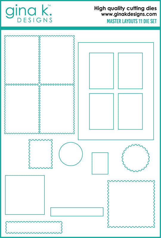 Gina K. Designs DIE- Master Layouts 11