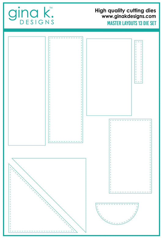 Gina K. Designs DIE- Master Layouts 13