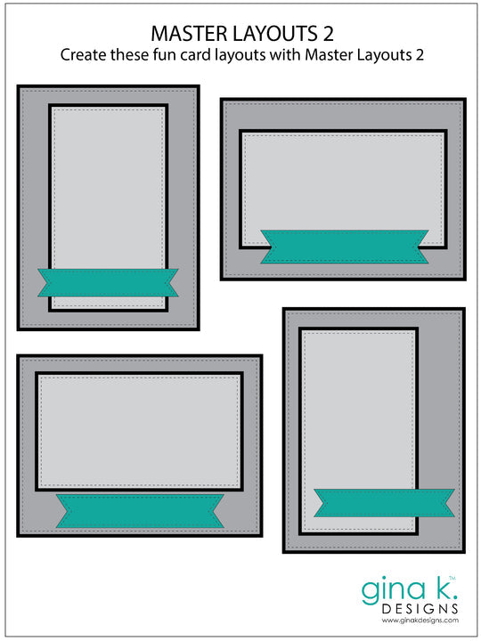 Gina K. Designs DIE- Master Layouts 02