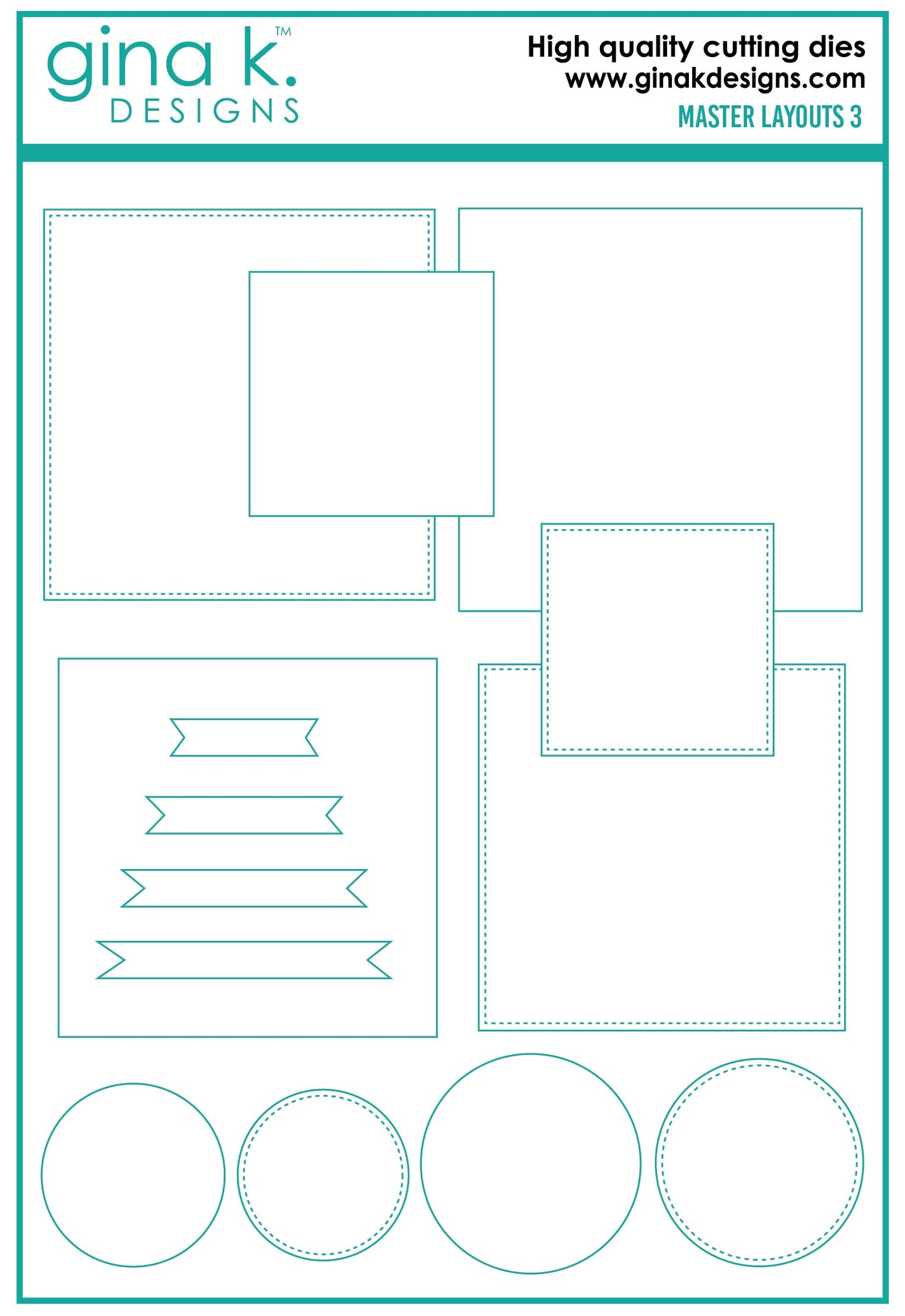 Gina K. Designs DIE- Master Layouts 03