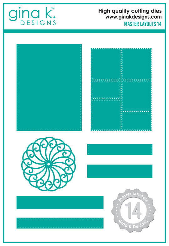 Gina K. Designs DIE- Master Layouts 14