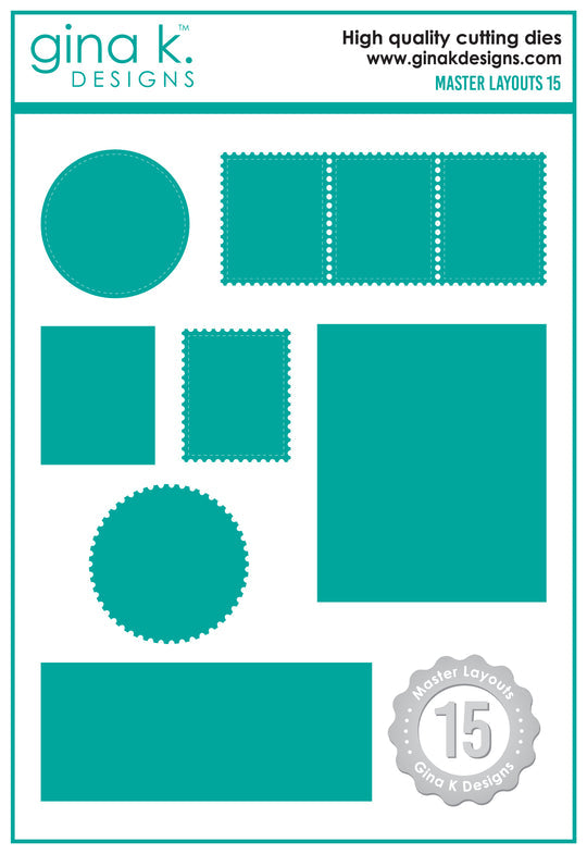 Gina K. Designs DIE- Master Layouts 15