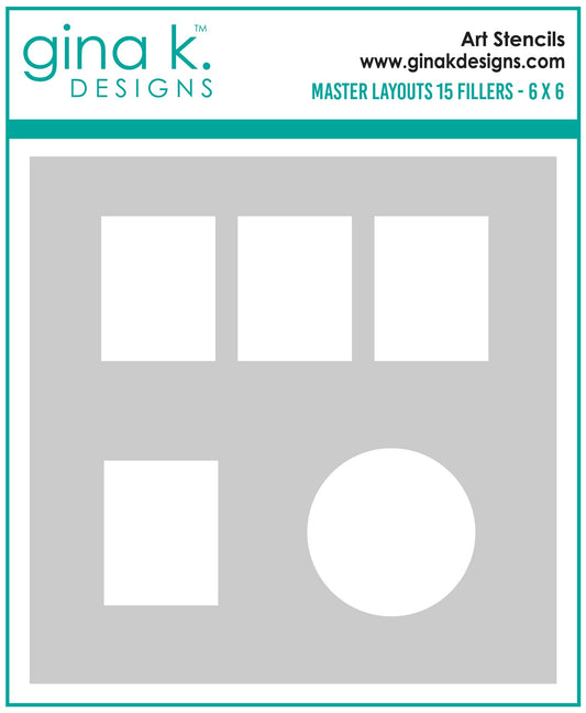 Gina K. Designs Stencil- Master Layouts 15 (Copy)
