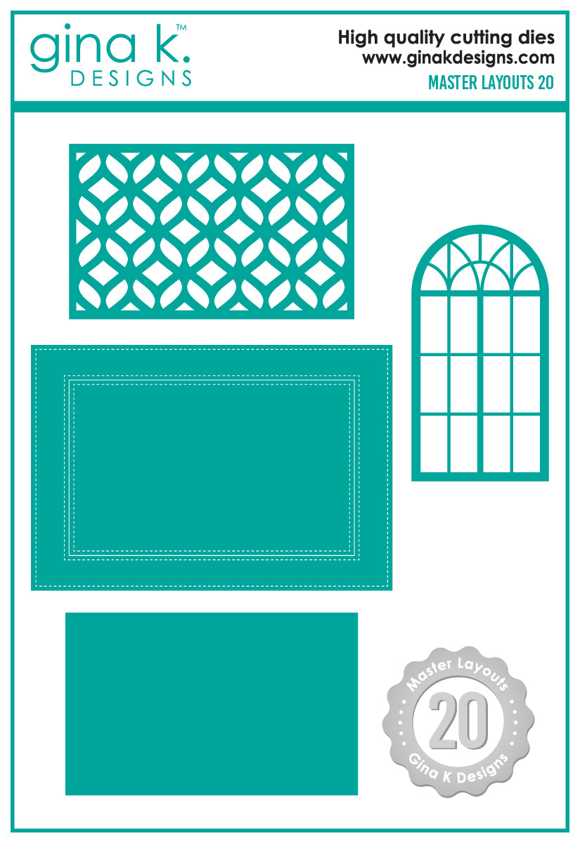 Gina K. Designs DIE- Master Layouts 20