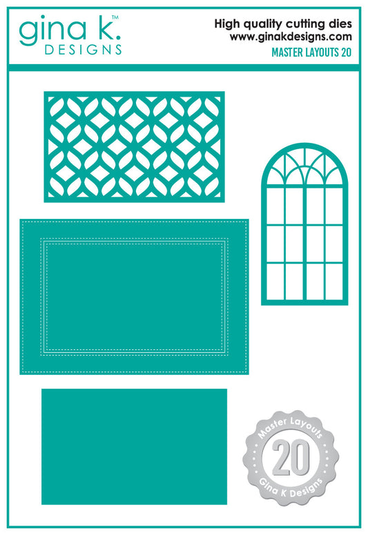 Gina K. Designs DIE- Master Layouts 20
