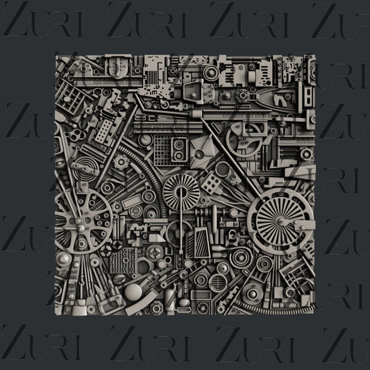 Zuri Designs Mechanical Jumble
