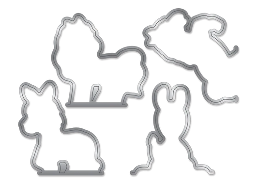 Crafter's Companion Animal Edge Stamp & Die Set - Galloping by
