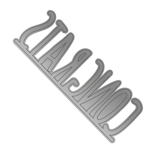 CC - Gemini Mini Die Set - Congrats - 1pc set