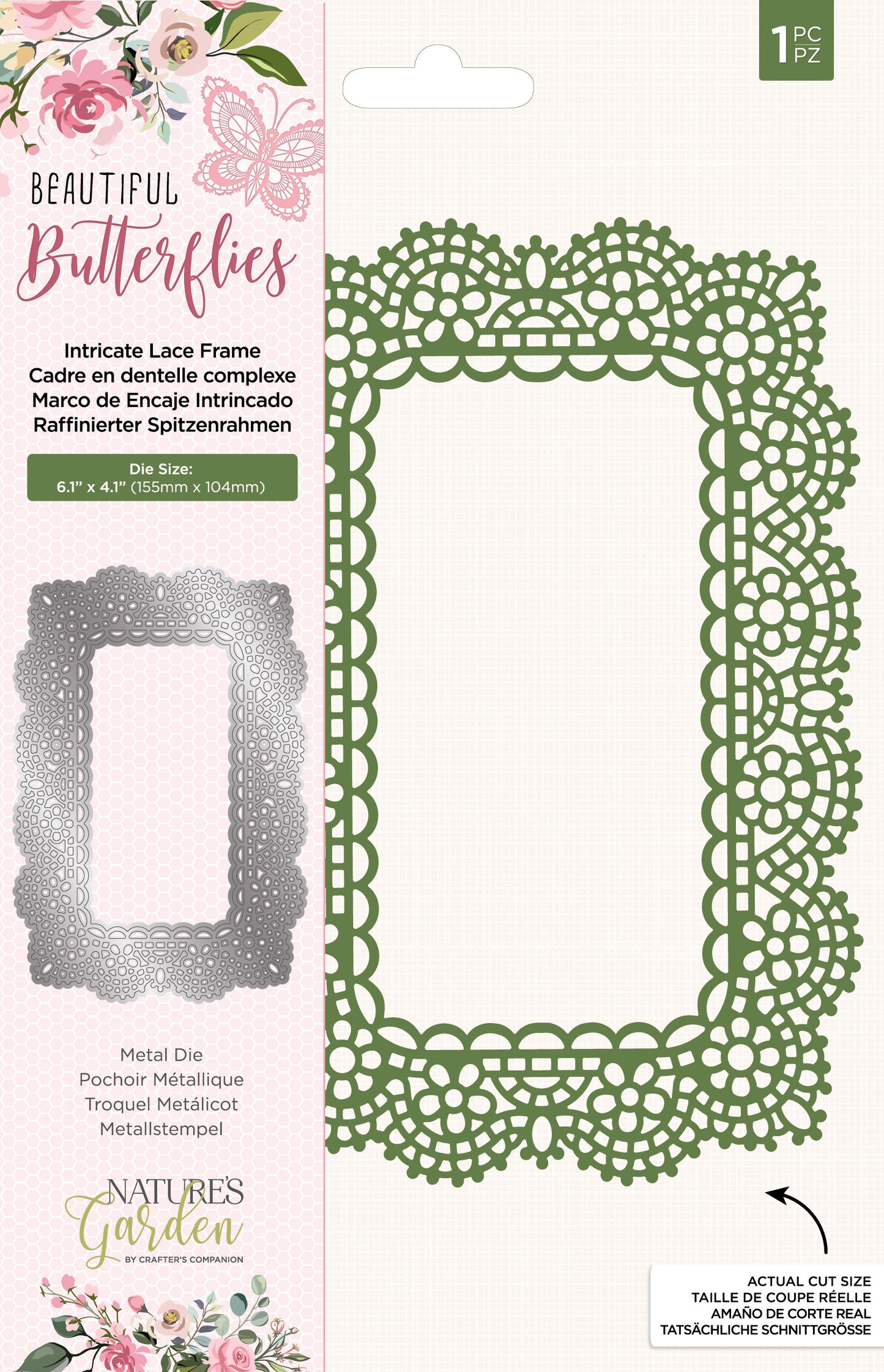 Natures Garden - Metal Die - Intricate Lace Frame